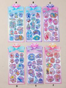 Colorful 3D Epoxy Resin Stickers - Cute Animals - Waterproof, Reusable, Repositionable, Self-Adhesive, High-Quality Resin - Perfect For Decorating Smartphones, Phone Cases, Laptops, PCs, Tablets, Stationery, Notebooks, Journals, Planners, Scrapbooking - Multiple Colors Available [Style/Packaging Random] - View 11