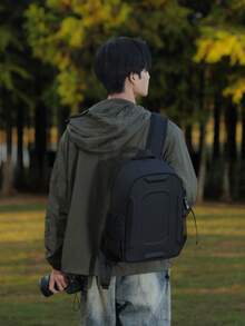 EVA Hard Shell Camera Bag, Shock-Absorbing & Wear-Resistant Outdoor Photography Backpack For DSLR Camera - Multicolor - View 1