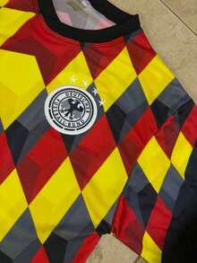 New National Team Jerseys For The 2026 World Cup - Current Models - Yellow Germany - View 4