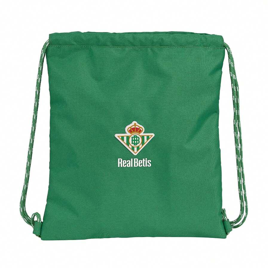 Real Betis Balompié 這款高品質皇家貝蒂斯足球俱樂部平底運動包專為兒童和青少年設計,是返校的理想之選。它採用抽繩封口,配有內部拉鍊口袋,經久耐用、輕巧且使用壽命長。西班牙大陸地區24/48小時送達,免運費✅ - 回收計劃 - 查看 1