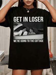 Women T-Shirts - Black - View 7