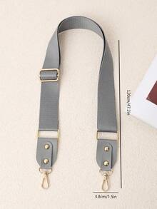 Solid Color Adjustable Replacement Bag Straps Shoulder Crossbody Backpack Versatile DIY Travel Accessories - Multicolor - View 4