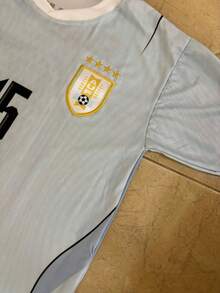New National Team Jerseys For The 2026 World Cup - Current Models - Uruguay Clara - View 4