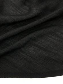 1 pieza Pullover tipo chal de color liso, ligero y semitransparente, con diseño de capas altas y bajo asimétrico, para primavera/verano - Multicolor - Ver 7