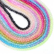 10pcs/Pack Assorted 2mm Gradient-Colored High-Quality Austrian Crystal Faceted Beads, Suitable For Jewelry Making DIY Accessories About 160-170/Pcs - 2mm - View 8