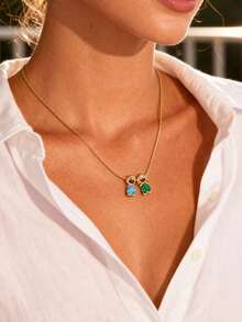 A Unique Accessory Featuring Boy And Girl Pattern Design, Ideal As A Gift For Couples To Exchange Or For Family Members. - Multicolor 7 - View 9