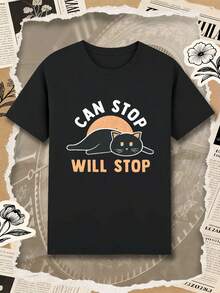 T-shirts för män - Svart - Visa 2