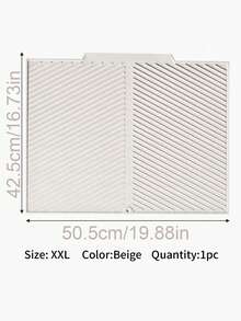 1 Pc Silicone Dish Drying Mat - Foldable, Heat-Resistant, Multi-Purpose Kitchen Draining Pad, Suitable For Dishes And Utensils,Non-Slip Kitchen Mats For Sink Side, Natural And Hygienic Kitchen Essential For Home And Kitchen Room Decor, Part Of Your Cozy Fall& Winter Styles And Christmas Decorations - Dark Grey - View 16