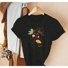 Women T-Shirts - Black - View 1