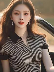 Women Blouses & Shirts - Black - View 2