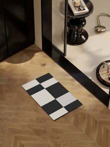 1pc Modern Minimalist Style Indoor Decorative Large Rug, New Faux Wool Washable Bottom Indoor Carpet, Living Room Rug, Sofa Rug, Bedroom Rug, Bedside Anti-Slip Mat, Room Floor Mat, Dining Kitchen Rug, Office Chair Pad, Entryway Doormat, Outdoor Picnic Blanket, Outdoor Camping Mat - Multicolor-1 - View 12