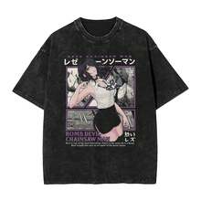 New Retro Heavyweight T-Shirt With Comfortable Fabric, Valentine's Day T-Shirts, Japanese Anime T-Shirts, Vintage Beach T-Shirts,  Cotton T-Shirts For Men, Short-Sleeved Designer T-Shirts. The Best Gift For Friends. - 黑色 - 查看 1