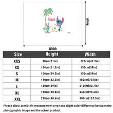 迪士尼 Lilo & Stitch 島嶼風情美學掛毯，可愛夏季壁掛，柔軟布料背景，適用於臥室、派對與攝影 - 0 - 查看 5