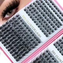 LIMEIKAI 384pcs Eyelash Extension Kit - Individual Eyelashes Set, D-Curl, Multiple Lengths, Odorless, Easy To Apply For Home Makeup Books - View 5