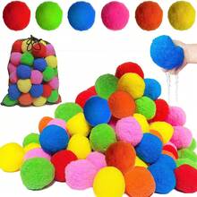 30pcs Reusable Water Balloons, Suitable For Pool Parties, Backyard Games, Multi-Player Competitions, Outdoor Water Fight Games, Perfect Gift For Cooling Down In Hot Summer - Multicolor - View 1