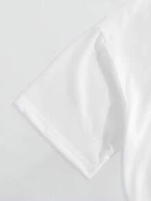 Plus Size T-Shirts - Black - View 2