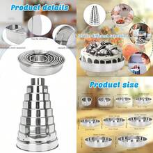 Cake Rings - Silver - View 1