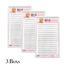 Waloshow 384pcs/16 Rows Wispy Fake Eyelashes, Segmented Natural Lower Lashes, Cartoon Style Lower Lashes, Japanese Anime Spiky Lower Lashes, Makeup Eyelash Tools, Eyelash Clusters, Individual Lashes, False Eyelashes - B - View 9