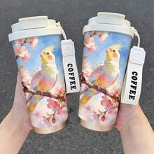 Chim hoa anh đào nhiều màu