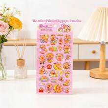 Pegatinas de epoxy con diseños de dibujos animados japoneses, pegatinas de cristal lindas para manualidades y decoración DIY - Multicolor - Ver 14