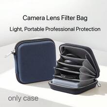 Sac de rangement circulaire pour filtre Dandelion, étui pour filtre d'appareil photo, support de filtre UV anti-poussière et antichoc, rentrée scolaire - Voir 1