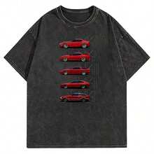 T-Shirt With DTG Print Inspired By Singer Auto Salvage - 黑色 23 - 查看 1