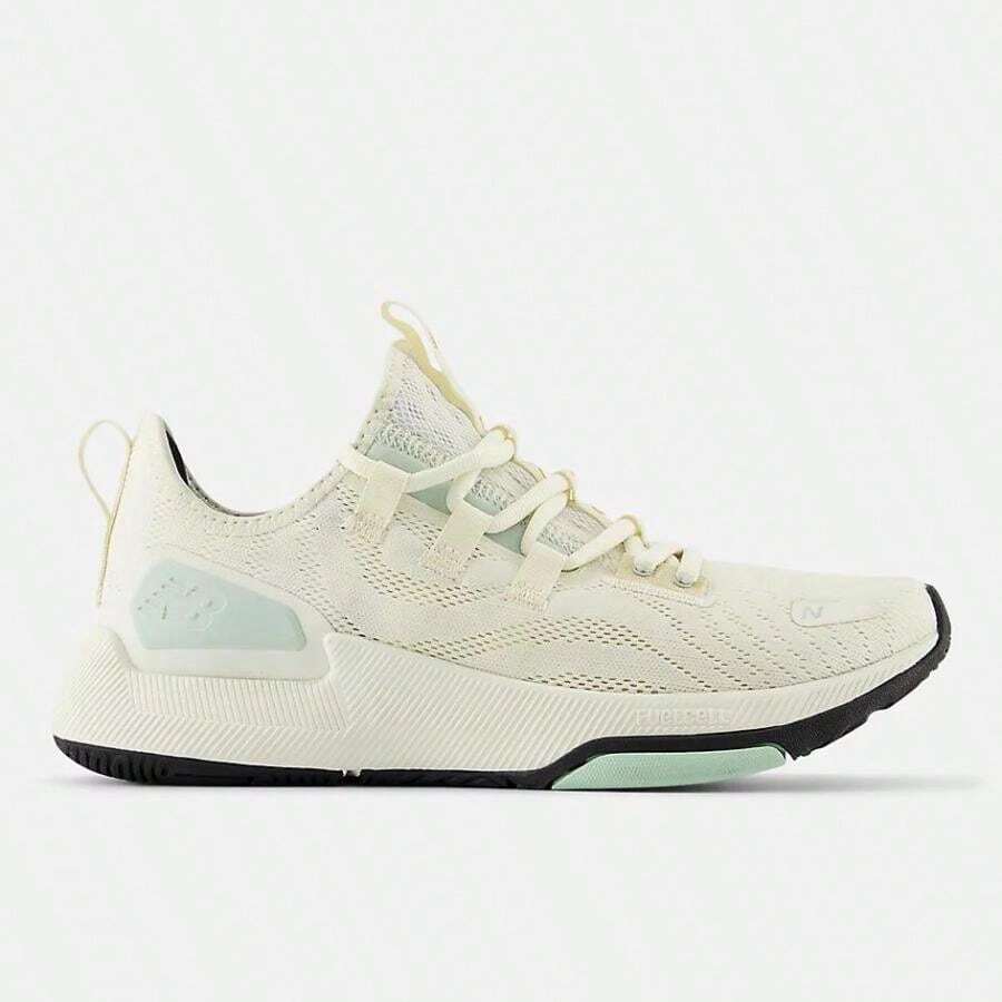 New Balance FuelCell Trainer V2 |  | Women Professional Running Shoes - Angora with Calcium and Clay Ash - View 1