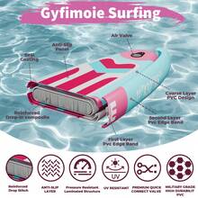 Stand Up Paddle Board With Seat, Inflatable SUP Board With All Accessories Kits 325cm Paddleboard With Hand Pump, Backpack, Non-Slip Deck For Adults & Youth Of All Levels - Hot Pink - View 2