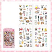 4sheets PET Embelishment Stickers DIY Collage Supplies Creative Decor Hand Made DIY Scrapbooking Material Stickers - 4sheets - View 9