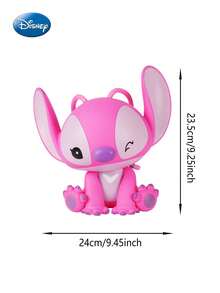Monogram Disney 迪士尼官方授權 迪士尼星際寶貝 – 天使造型PVC存錢筒 硬幣罐 手辦儲蓄罐 家居裝飾收藏品 桌面收納罐 儲蓄罐 史迪奇卡通PVC防水1個 - MN-84192 - 查看 5