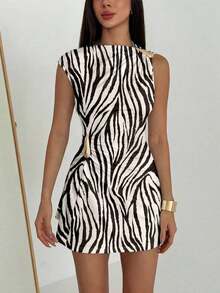 Women Midi Dresses - White 2 - View 8