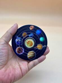 7-Ring Galaxy Spinner, Football World Flag/Solar System/Mandala, 2026 Football Small Gift, 3D Rotation, Flat Rotation, ABS Material, Rotating Decompression Toy, Multi-Layer Rotating Structure Model, Desktop Decompression Decor, Creative Gift, Collectible Toy, Creative And Fun Small Gift, Suitable For Youth Decompression Toy, Suitable For Office Spinning Ring Decompression Toy - Multicolor 2 - View 9