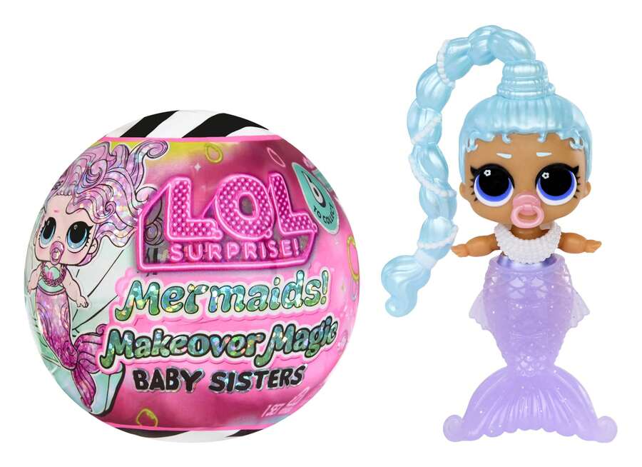 L.O.L.SURPRISE! LOL Surprise Mermaids Makeover Magic Baby Sisters com ...
