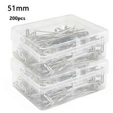 100 chiếc ghim chữ T, ghim may vá thủ công dùng để cố định tóc giả trưng bày trên đầu ma-nơ-canh. - 100 kim ghim chữ T - Xem 14
