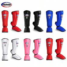 GING Adult & Youth Muay Thai/Kickboxing/MMA Shin Guards, Leg Protection For Training - Multicolor - View 3