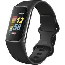Refurbished Fitbit Charge 5 Fitness And Activity Tracker (WiFi) Graphite (Grade A+) - 黑色 - A+級 - 查看 3