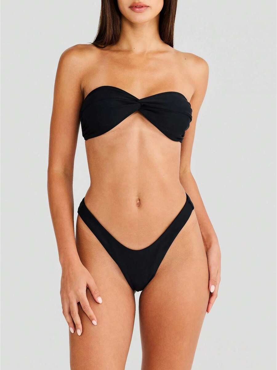 Women Bikini Sets - Black - View 1
