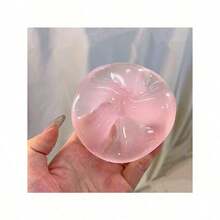 Single Blue Coconut Oil Slow Rebound Squishy Ball, Smooth Malt Texture Stress Relief Fidget, Perfect For Office Relax & Family Pastime, Budget Friendly Ice Cube Mochi Squeeze Toy, Ultra Soft Calming Decompression Toy For Adults - Nhiều màu - Xem 1
