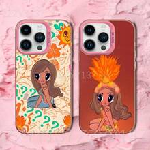 Tropicoqueta Phone Case For IPhone 16, 15, 14, 13, 12, 11, 8, 7, Pro, Max, Plus, Mini, XS, SE, Matte Pink Shockproof Case, Galaxy S26 S25 S24 S23 S22 S21 A54 A55 A34 A35. - 西瓜1 - 查看 11