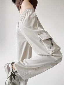 Women Pants - Pink - View 7