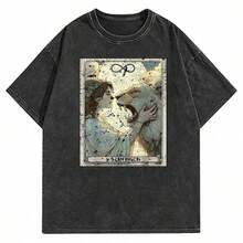 T-Shirt With DTG Print Inspired By Singer Auto Salvage - 黑色 27 - 查看 1