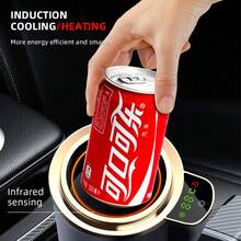 12V汽車智能冷熱杯，冷熱飲品杯，汽車保溫冷卻杯，適合旅行和戶外使用 - R50 - 查看 5