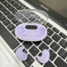 X55 Earbud Tidur Nirkabel Mini Headphone untuk Kerja TWS Bluetooth Earphone Stereo Headset Tersembunyi dengan Mikrofon Panggilan HD - View 8