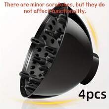 1/5/10pcs Universal Interface Hair Dryer Diffuser Hood, Drying And Styling Curling Hair Tool - Multicolor - View 15