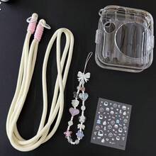Mini13 [Vỏ trong suốt Mini12] Vỏ pha lê MINI13, Vỏ cứng máy ảnh lấy liền Mini11, Bao bảo vệ Mini8 - Xem 7