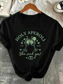 Camiseta con estampado gráfico de anime japonés 2026, camiseta informal de manga corta con cuello redondo y corte holgado ........tops,home,blouses - Svart 5 - Visa 11