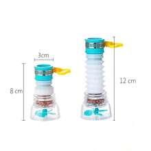 Kitchen Faucet Water-Saving Filter Extension Tube 360° Rotating Anti-Splash Multi-Function Universal Spray Filter Head - A - View 11