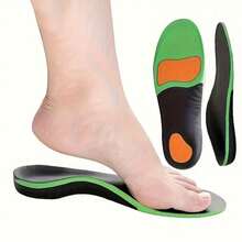 1 Pair Arch Support Insoles, Moisture-Wicking, Keep Feet Dry, Suitable For Replacement In Sports Shoes, Flats And Casual Shoes - Multicolor - View 4