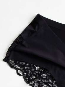 3pcs/Set Ladies' Sexy Ice Silk Triangle Panties - Multicolor - View 4