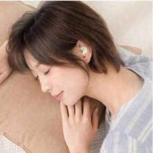 X55 Earbud Tidur Nirkabel Mini Headphone untuk Kerja TWS Bluetooth Earphone Stereo Headset Tersembunyi dengan Mikrofon Panggilan HD - View 2